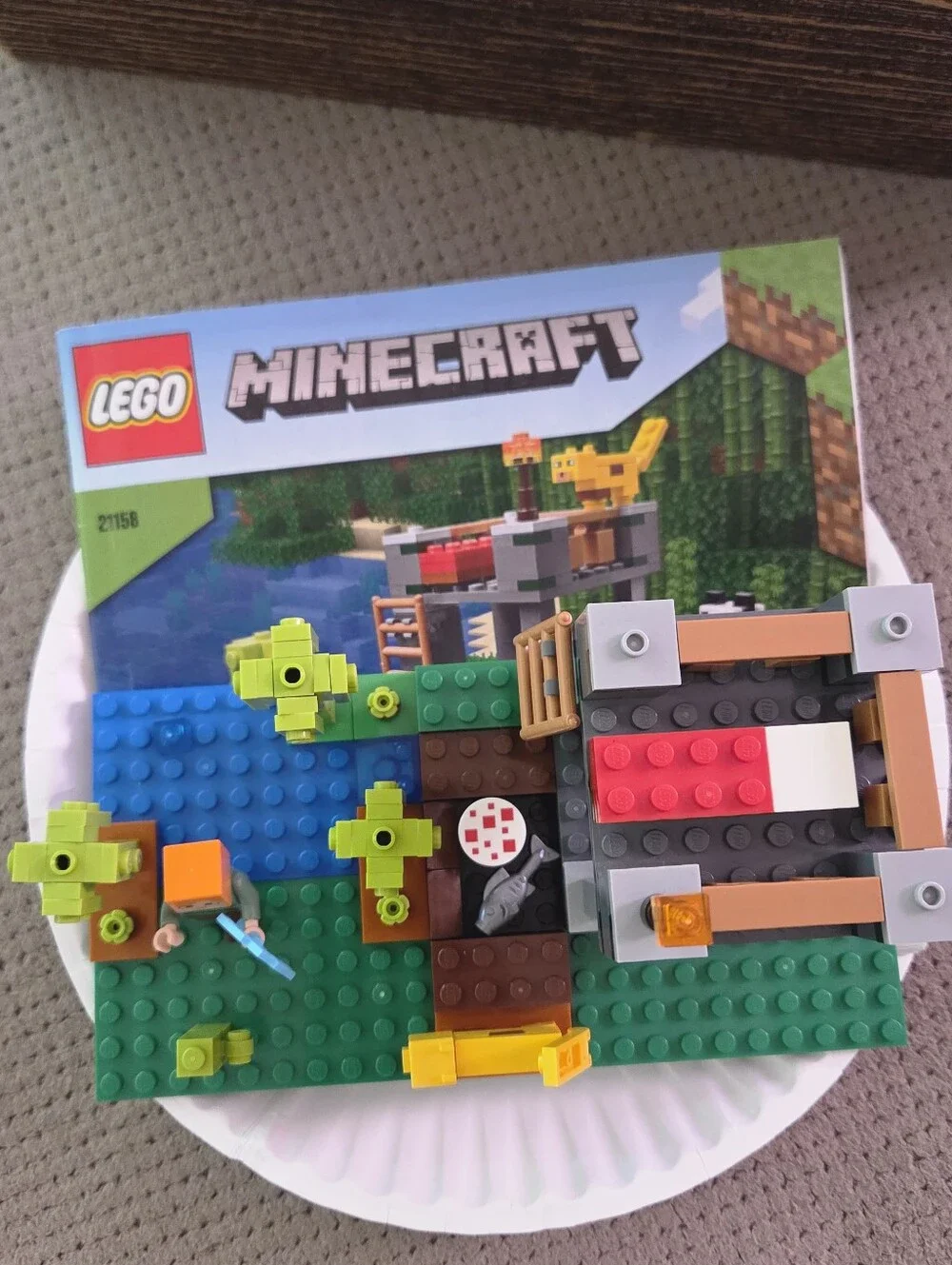 Lego minecraft panda